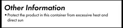 Other Information (Nul Sunscreen Label 5 Other Information)